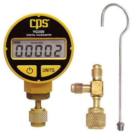 Cps Products Vacuum Gauge w/Digital Display VG200 CCVG200